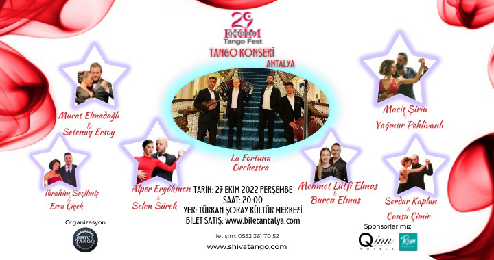 29 Ekim Tango Festivali 2022